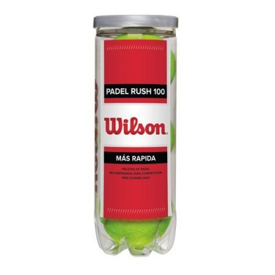 3 Bola Padel Wilson Rush