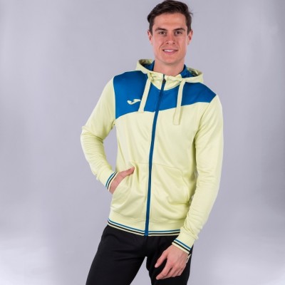 CHAQUETA CAPUCHA GRANADA AMARILLO AZUL