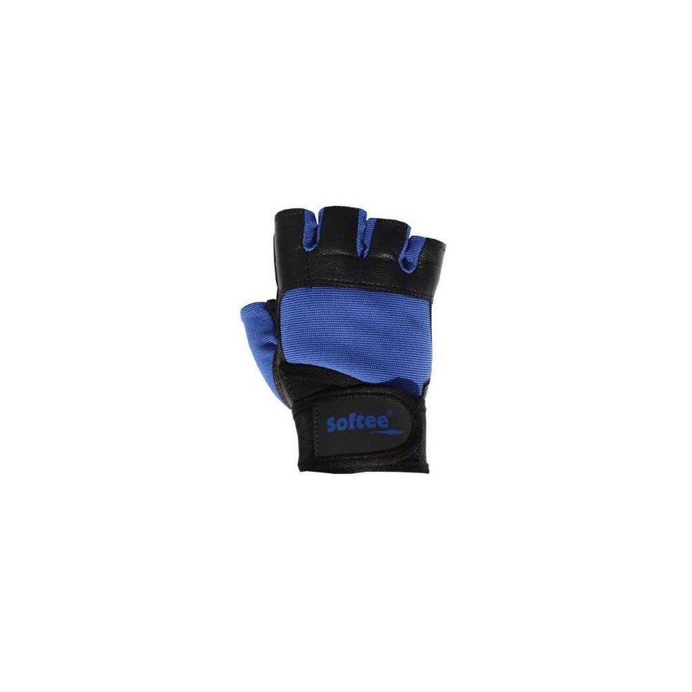 PAR DE GUANTES FITNESS SOFTEE MX3 AZUL