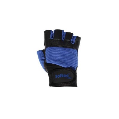 PAR DE GUANTES FITNESS SOFTEE MX3 AZUL