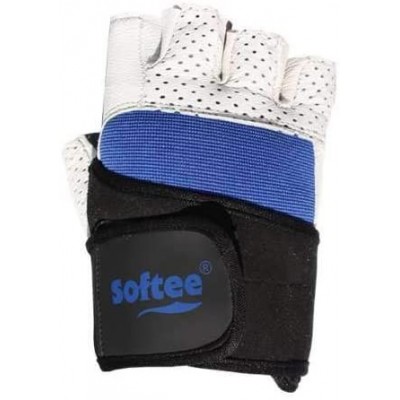 PAR DE GUANTES FITNESS SOFTEE MX4 AZUL