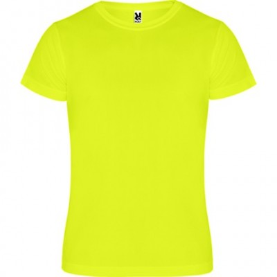 CAMISETA CAMIMERA AMARILLO FLUOR