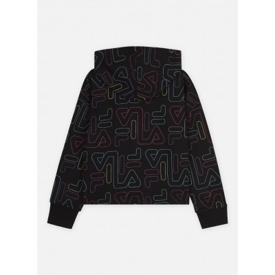 TEENS GIRLS SALOME AOP CROPPED HOODY
